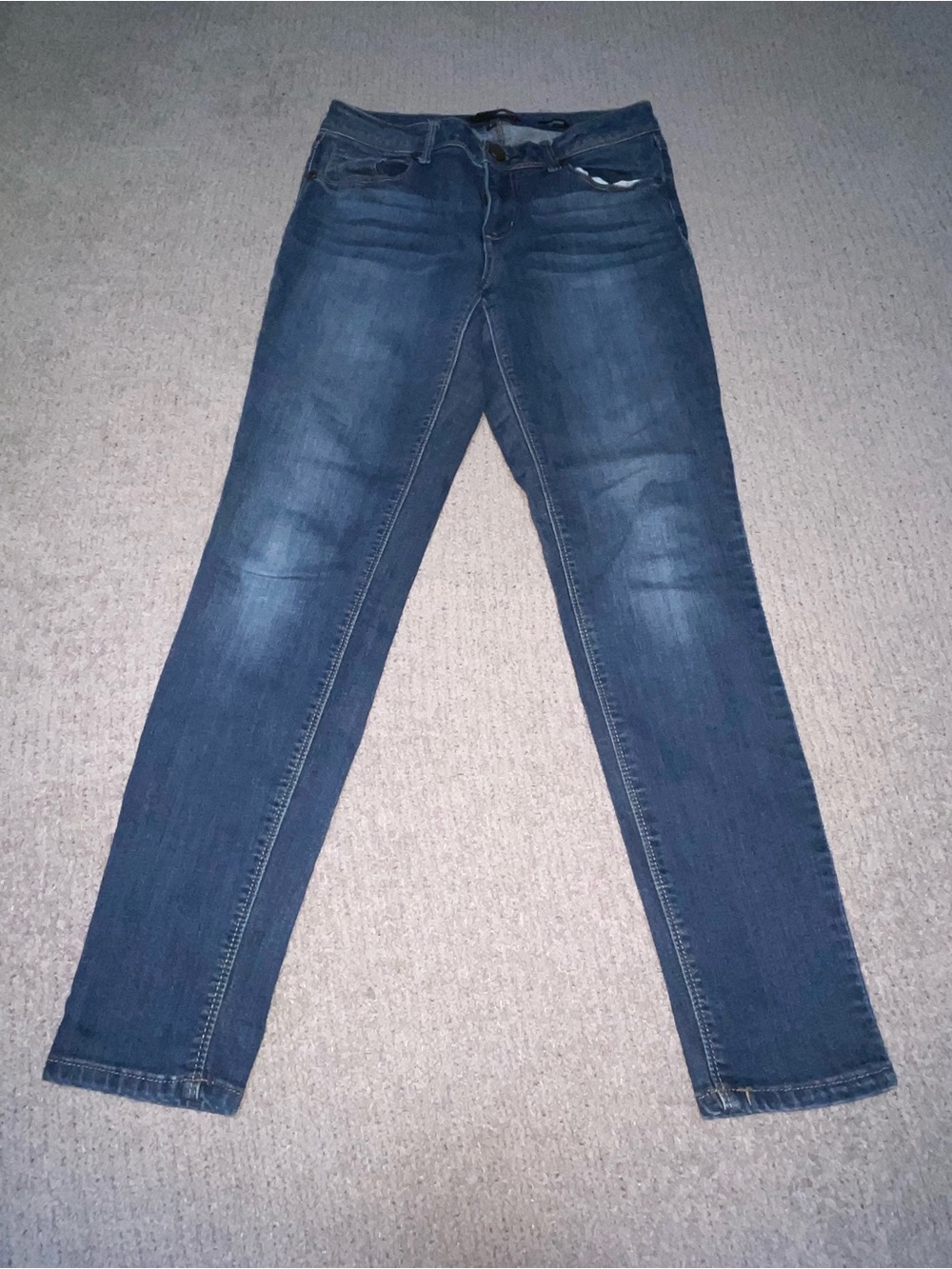 1822 Denim Men’s Skinny Jeans - Dark Blue Wash